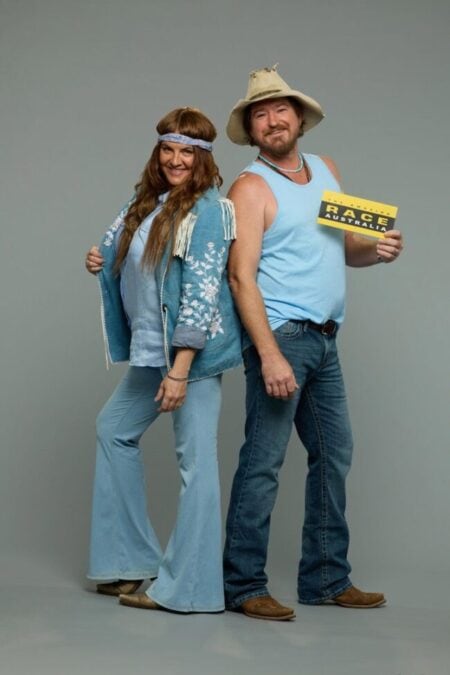 Brooke McClymont and Adam Eckersley
amazing race 2024