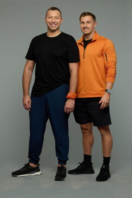 Ian Thorpe and Christian Miranda