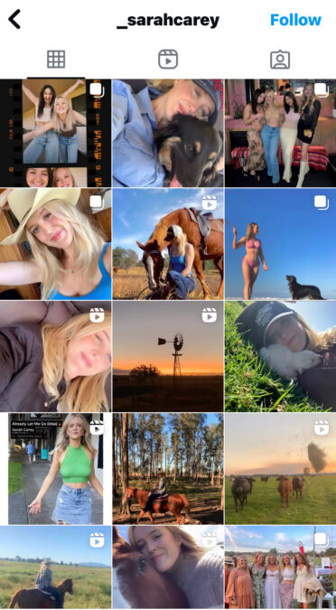 sarah wipes joe from her instagram