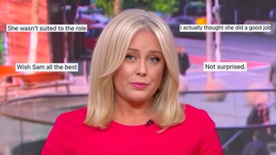 fans react samantha armytage leaving farmer wants a wife