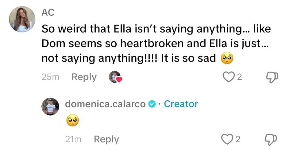dom ella friendship