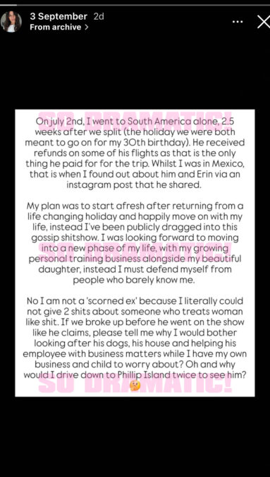 ricky the block ex statement