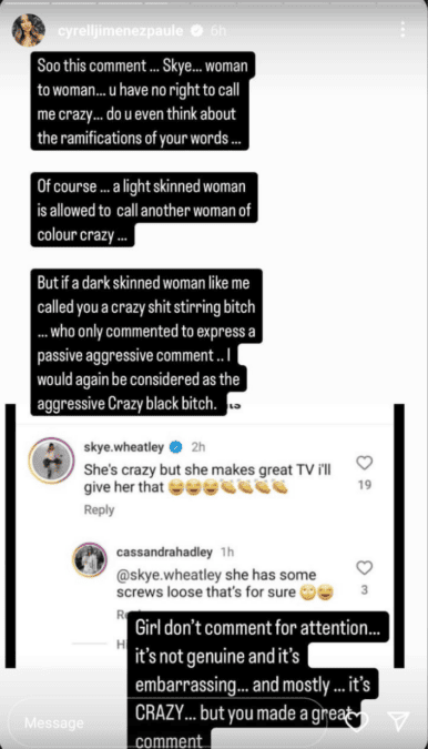 cyrell paule slams skye wheatley