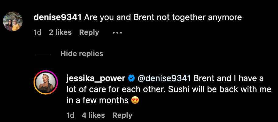 jessika power brent anthony break up