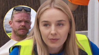 the block paige defends builder