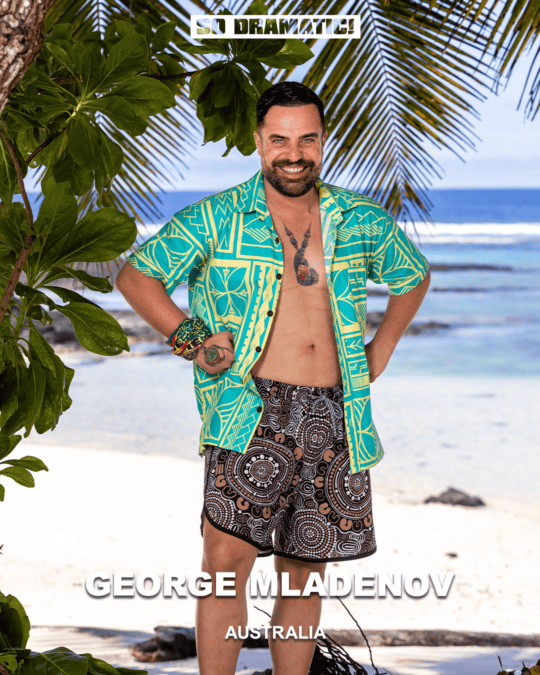 george mladenov survivor australia v the world
